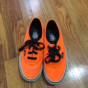 Orange vans